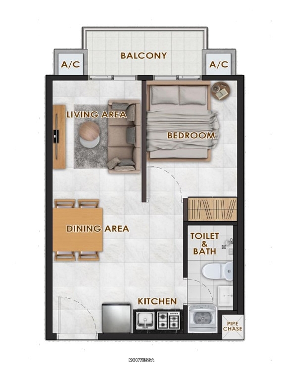 Montessa Condo Unit Floor Plan Montessa